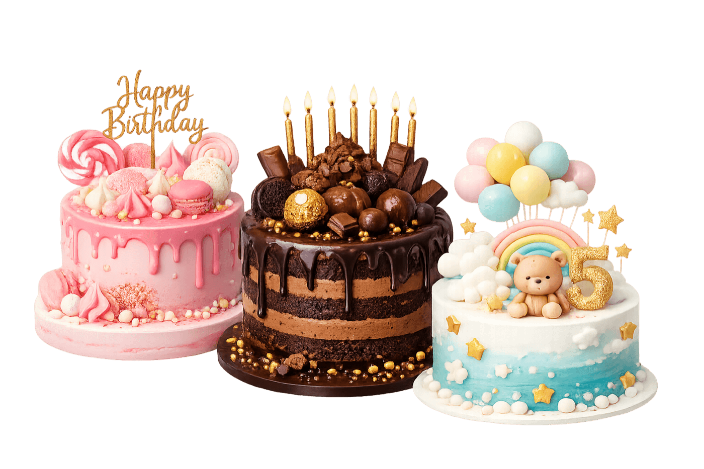 Tort aniversar personalizat creat de CaroCakes în Chișinău